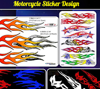 Motorcycle Sticker Design 스크린샷 7