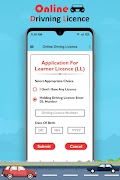 Online Indian Driving License Apply 스크린샷 2