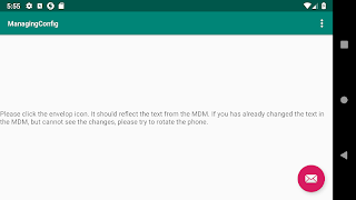 Managing Configuration Test Screenshot 3