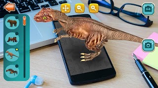 恐竜3D AR効果 スクリーンショット 3