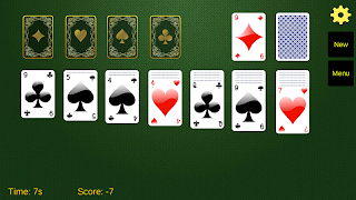 Klondike Solitaire स्क्रीनशॉट 3