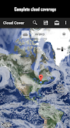 برنامه‌نما Cloud Cover Map عکس از صفحه