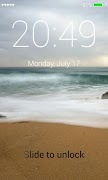 Ocean Lock Screen App تصوير الشاشة 2
