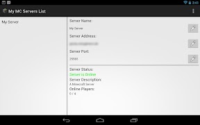 My MC Servers List imagem de tela 3