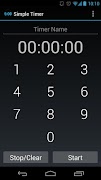 برنامه‌نما Simple Timer عکس از صفحه