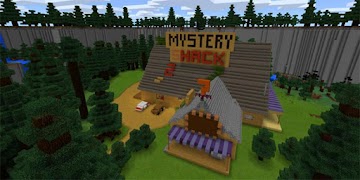 Gravity Falls Map for Minecraft Ekran Görüntüsü 1