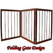 Diseño de puerta plegable Poster