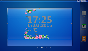 Flower Digital Weather Clock syot layar 7