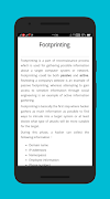 برنامه‌نما EBook For Ethical Hacking عکس از صفحه