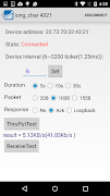 BLE Throughput captura de pantalla 3