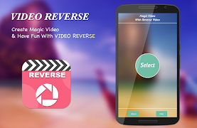 برنامه‌نما Reverse Video عکس از صفحه