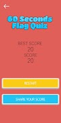 4 Schermata 60 secondi di quiz sulle bandiere
