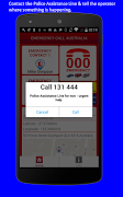 برنامه‌نما EMERGENCY CALL AUSTRALIA: 000 عکس از صفحه