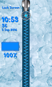 Cool Winter Zipper Lock Screen screenshot 6