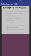 Python Beginners Guide screenshot 4