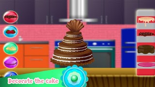 Chocolate Birthday Cake Factory - Dessert Making screenshot 2
