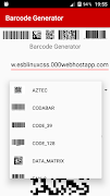 Barcode Generator syot layar 3