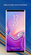 Galaxy Note 9 LockScreen Affiche