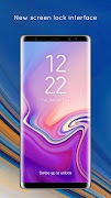 Galaxy Note 9 LockScreen постер