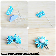 Paper Flower Craft Tutorial poster