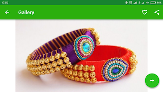 Latest Silk Thread Bangles 스크린샷 3