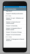 Class 10 Science Notes captura de pantalla 1