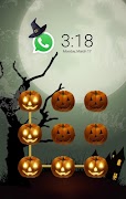 برنامه‌نما Halloween AppLock Theme عکس از صفحه