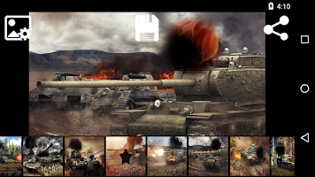 Tank Photo Frame captura de pantalla 3