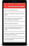Call Center Interview Question 截圖 1