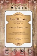 برنامه‌نما Certificate Maker عکس از صفحه