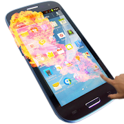 Fire Screen Prank poster