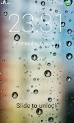 Rain Drops Lock Screen 截圖 2