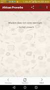 African Proverbs スクリーンショット 1