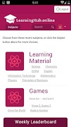 LearningHub imagem de tela 3