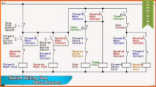 sketch wiring star delta diagram Screenshot 5