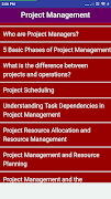 Project Management اسکرین شاٹ 2