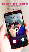 Feeling Video Ringtone for Incoming Call پوسٹر