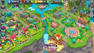 برنامه‌نما DragonVale World عکس از صفحه