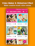 Video Maker & Slideshow Effect ポスター