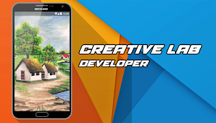 Drawing Landscape Scenery পোস্টার