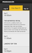 Spectrum Deportes capture d'écran 1