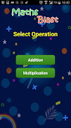 Maths Blast ภาพหน้าจอ 1