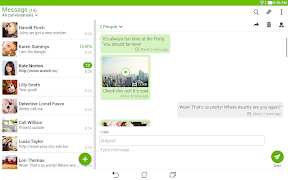 ASUS Messaging - SMS & MMS syot layar 4
