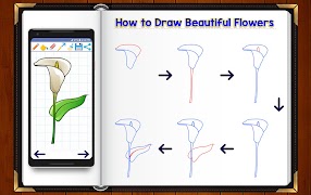 Learn How to Draw Flowers syot layar 3