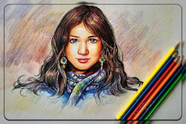 Pencil Sketch Effect पोस्टर