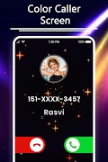 برنامه‌نما Color Caller Screen – Color Your incoming Call عکس از صفحه