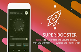 برنامه‌نما volume booster pro for android عکس از صفحه