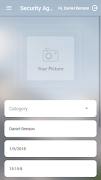 3 Schermata Security Agency App