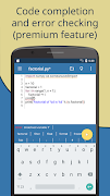 Pydroid - Educational IDE for Python 2 تصوير الشاشة 4