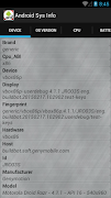 Droid Sys Info syot layar 3